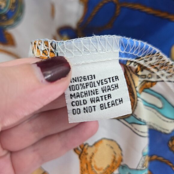 Ace of Diamond Long Sleeve Button Down Men's Shirt Large - Picture 7 of 7